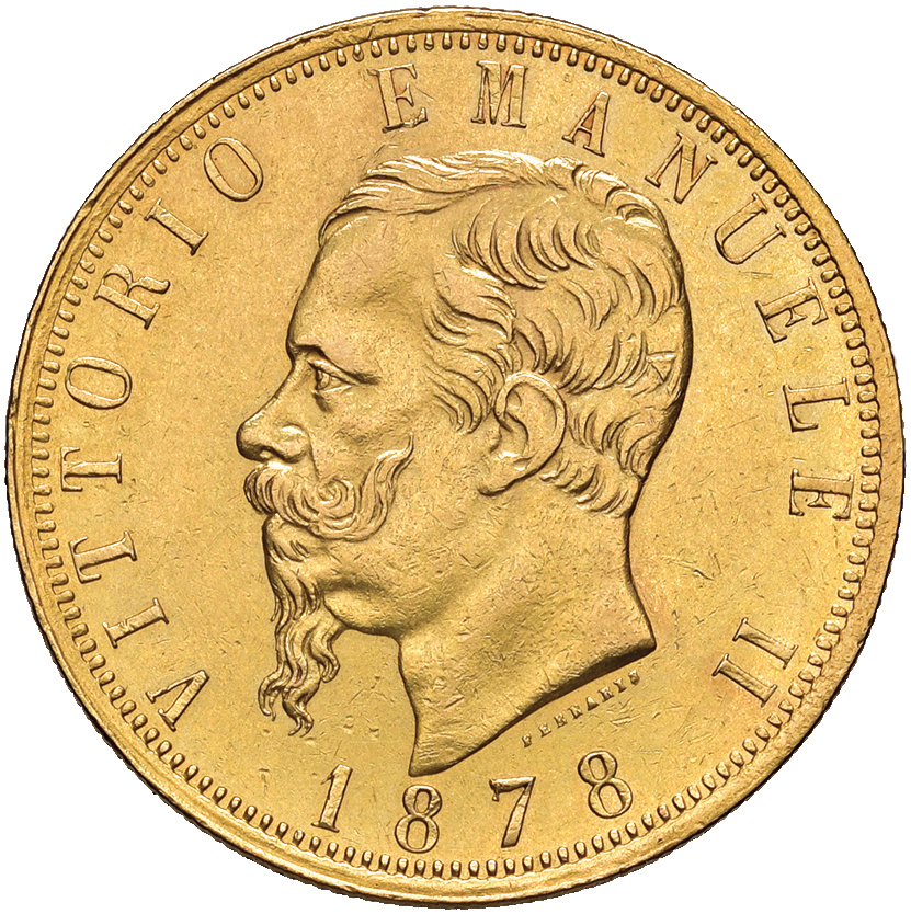 100 Lire 1878 Vittorio Emanuele II