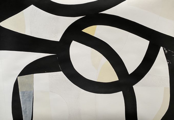 34)Immagine per locandina-invito, cm 70x100 tecnica mista su carta