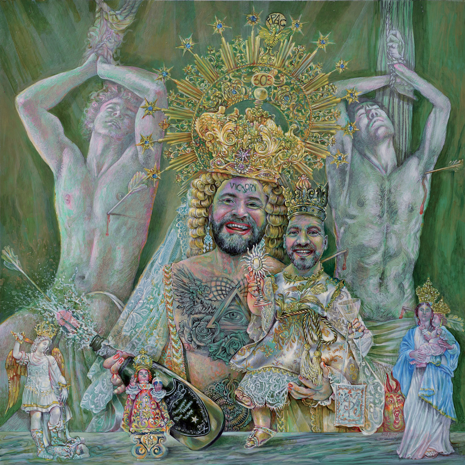 _7-L'ultima-scena-cm.69x69--tecnica-mista-su-tavola-2018