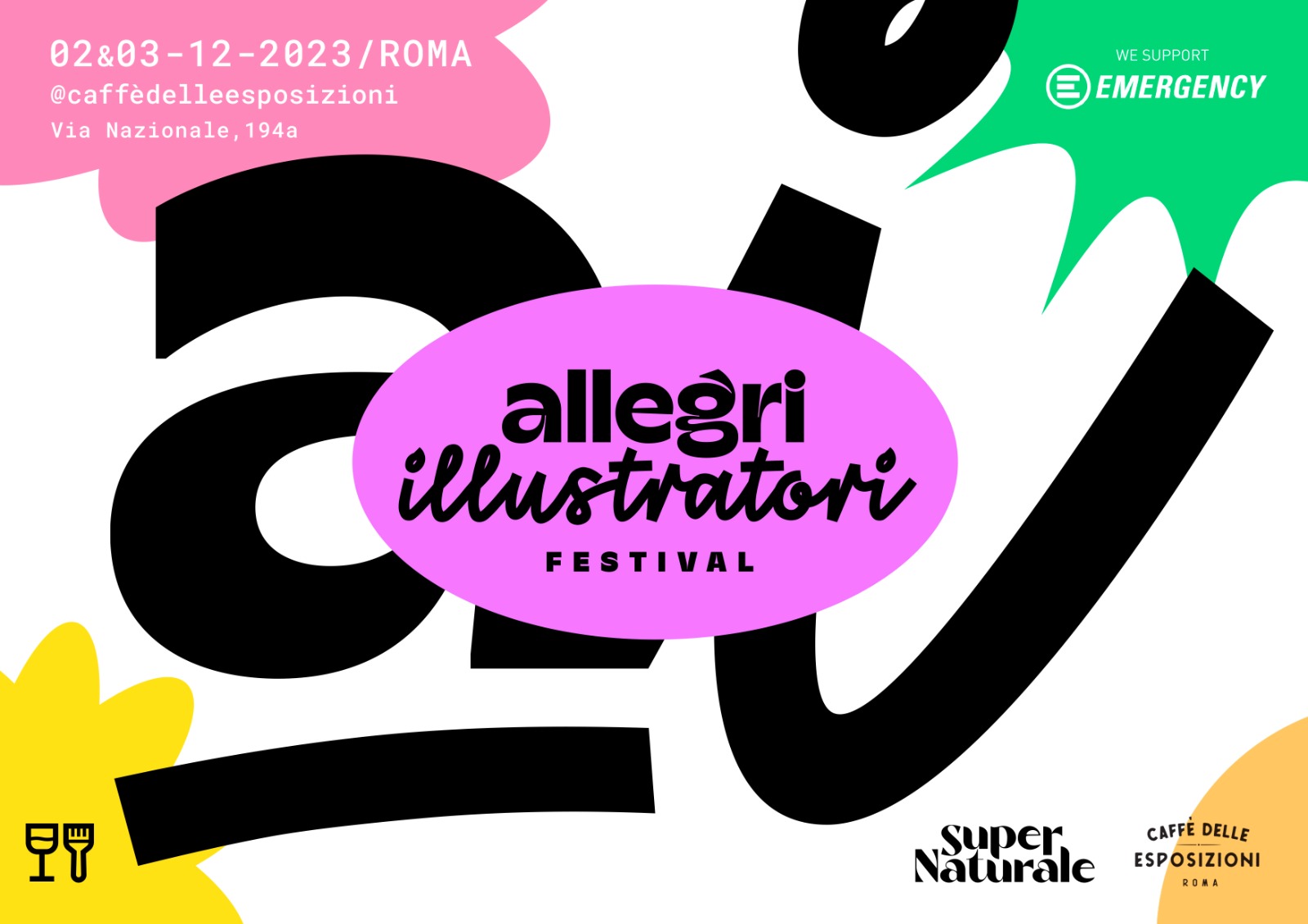 ALLEGRI ILLUSTRATORI LOCANDINA