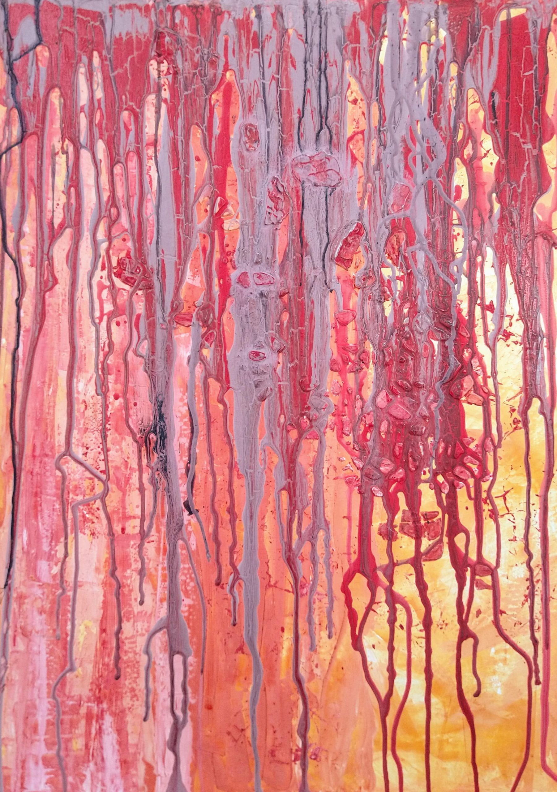 Alessandra Sanvito, Opera n. 31, t.m. su mdf, cm. 70x50-min