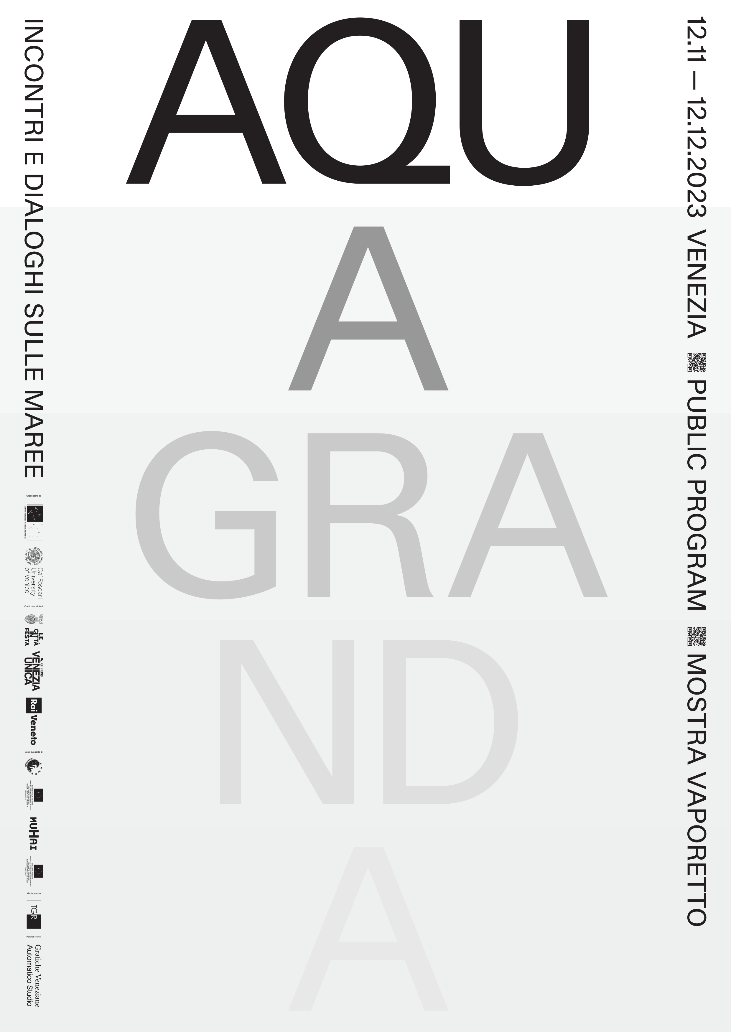 AquaGranda 2023 visual A4 manifesto