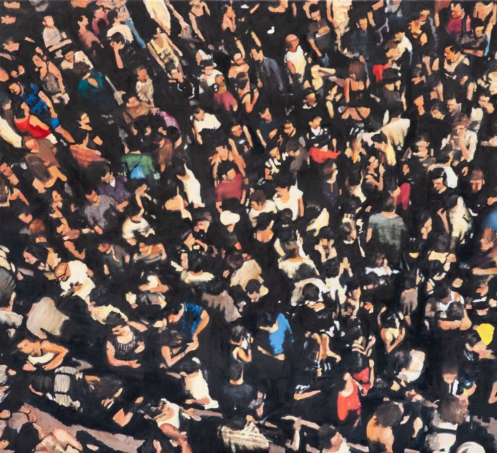 Constellations, 2020 olio su tela cm 100x120