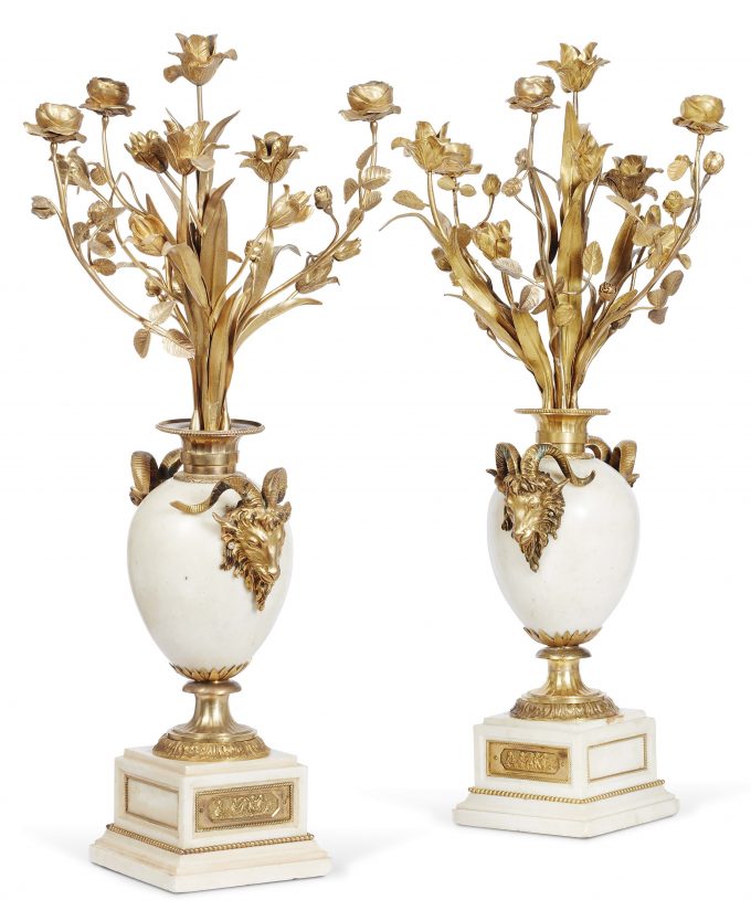 Coppia di flambeaux_FRancia_XIX_1