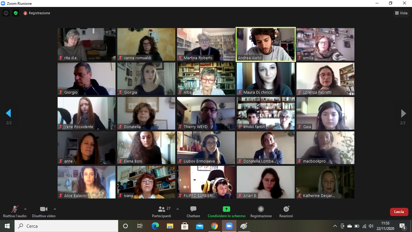 Cosa vedi dalla tua finestra#2 Incontro zoom