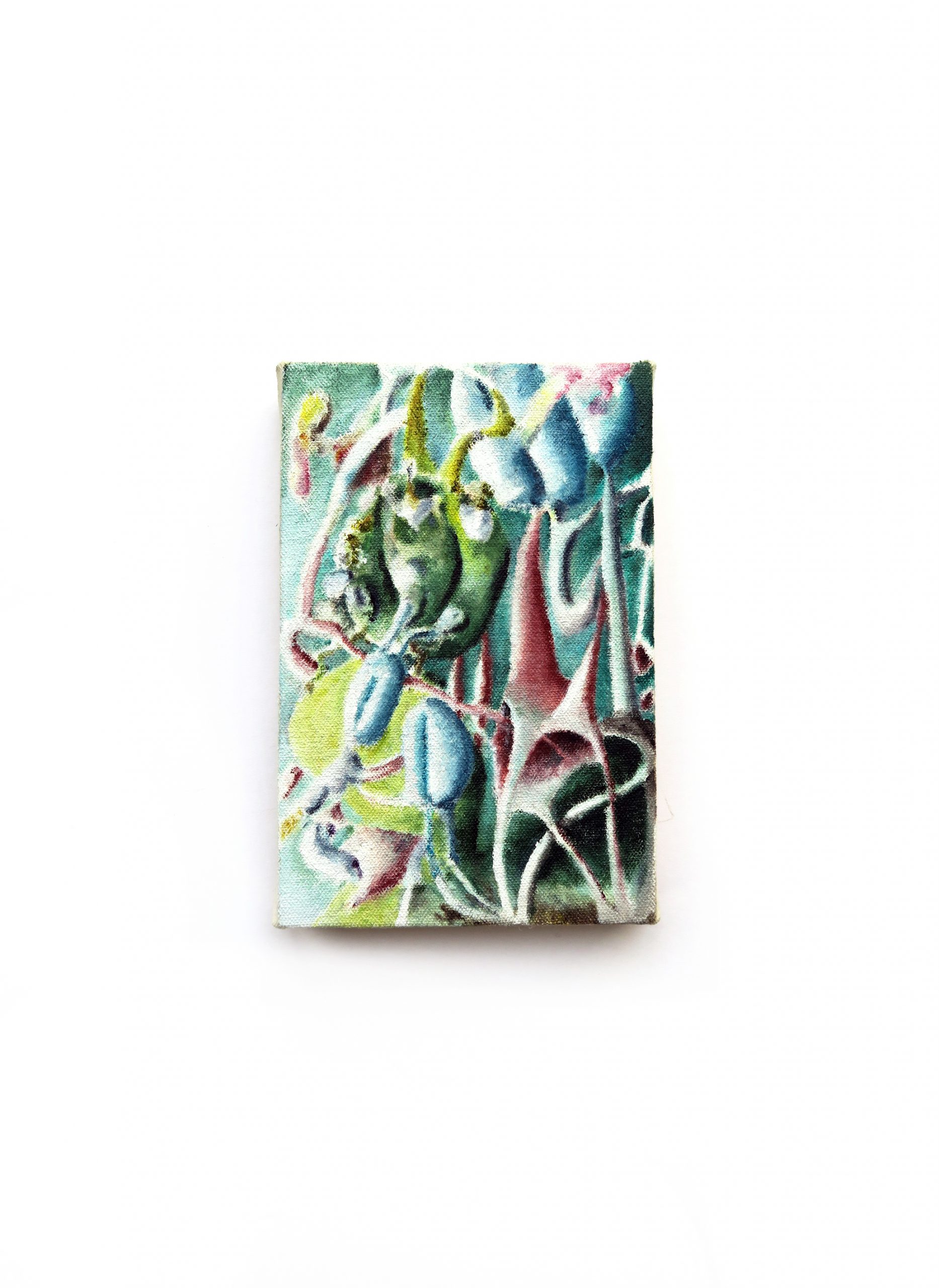 David Auborn - Hyronima, Oil on Canvas, 15 x 10cm (2020)_CAR DRDE_LOW
