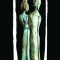 Dino Coffani, Figure solitarie, bronzo, 60x31x26