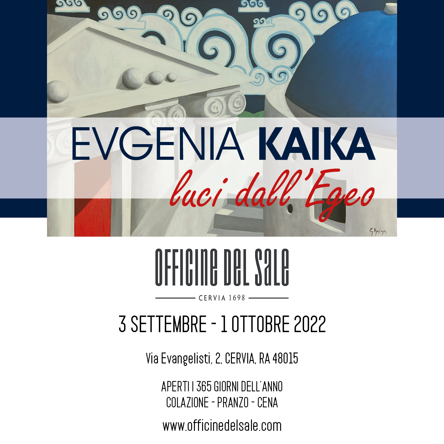 EVGENIA KAIKA-MOSTRA OFFICINE DEL SALE-CERVIA