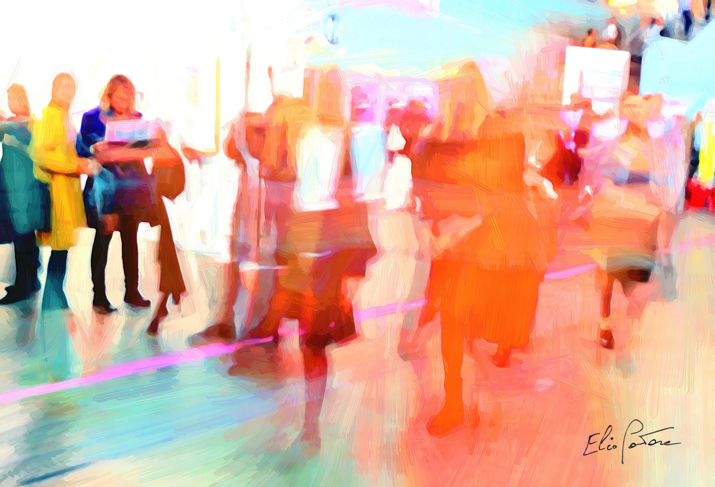 Elio Pastore_moving people #1