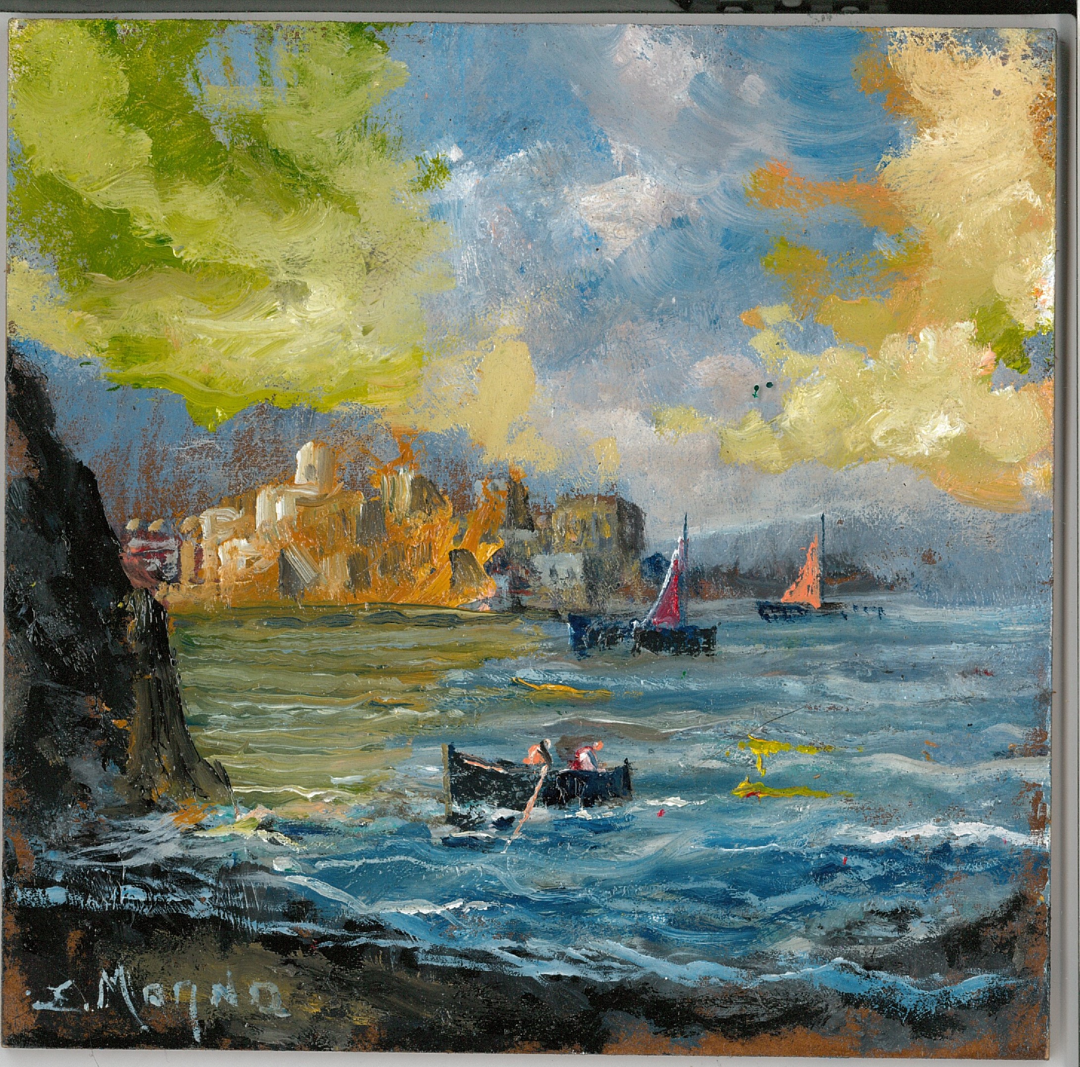 Eugenio Magno-Mare Mosso-17,5x18