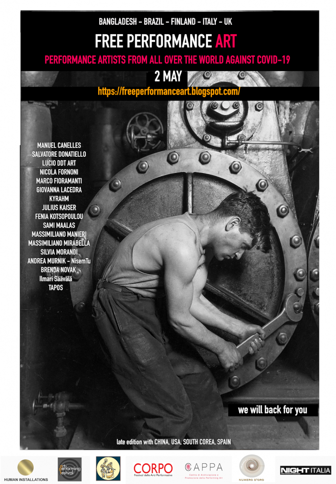 FREE PERFORMANCE ART 2 May (1) low