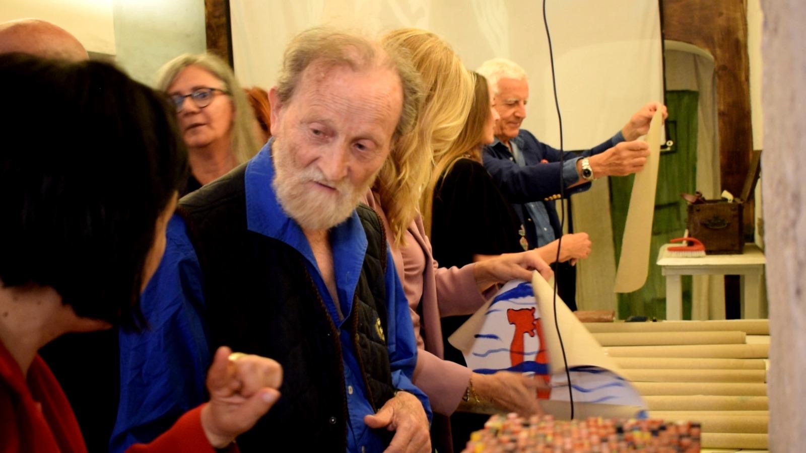 Fausto Delle Chiaie al Vernissage di FaustoFestival - 29 05 2024 ph. Aurora Salvatori