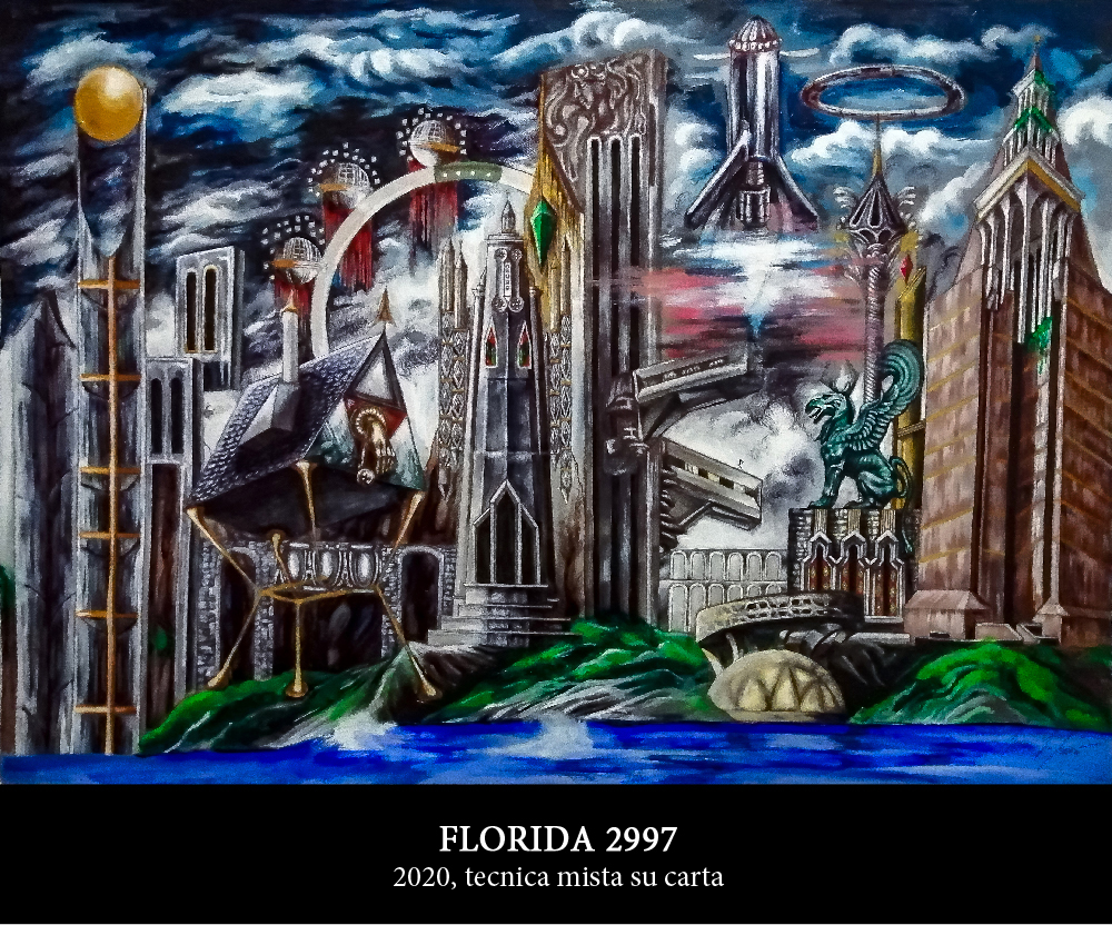 _Florida 2997_ tecnica mista su carta anno 2020