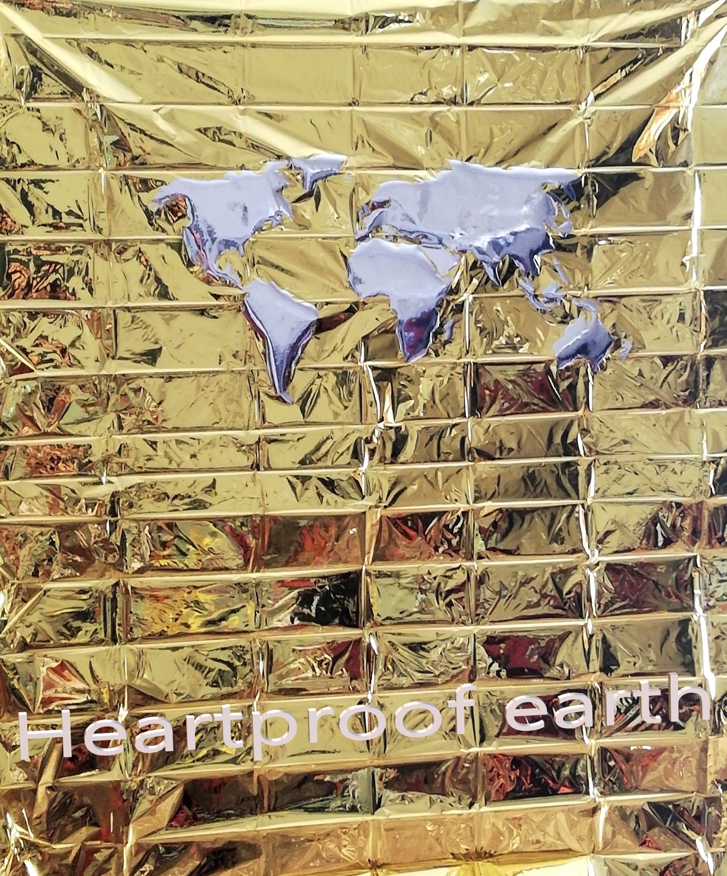 Heartproof Earth titolo grafica Francesca Tagè