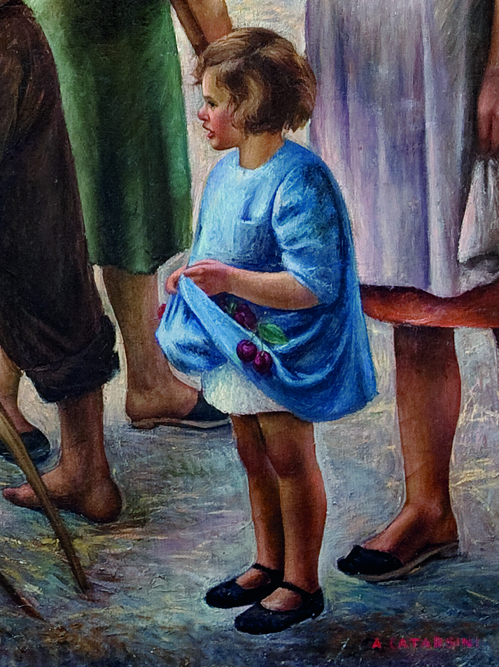 Il grano della bonifica lucchese 1940 (part.)