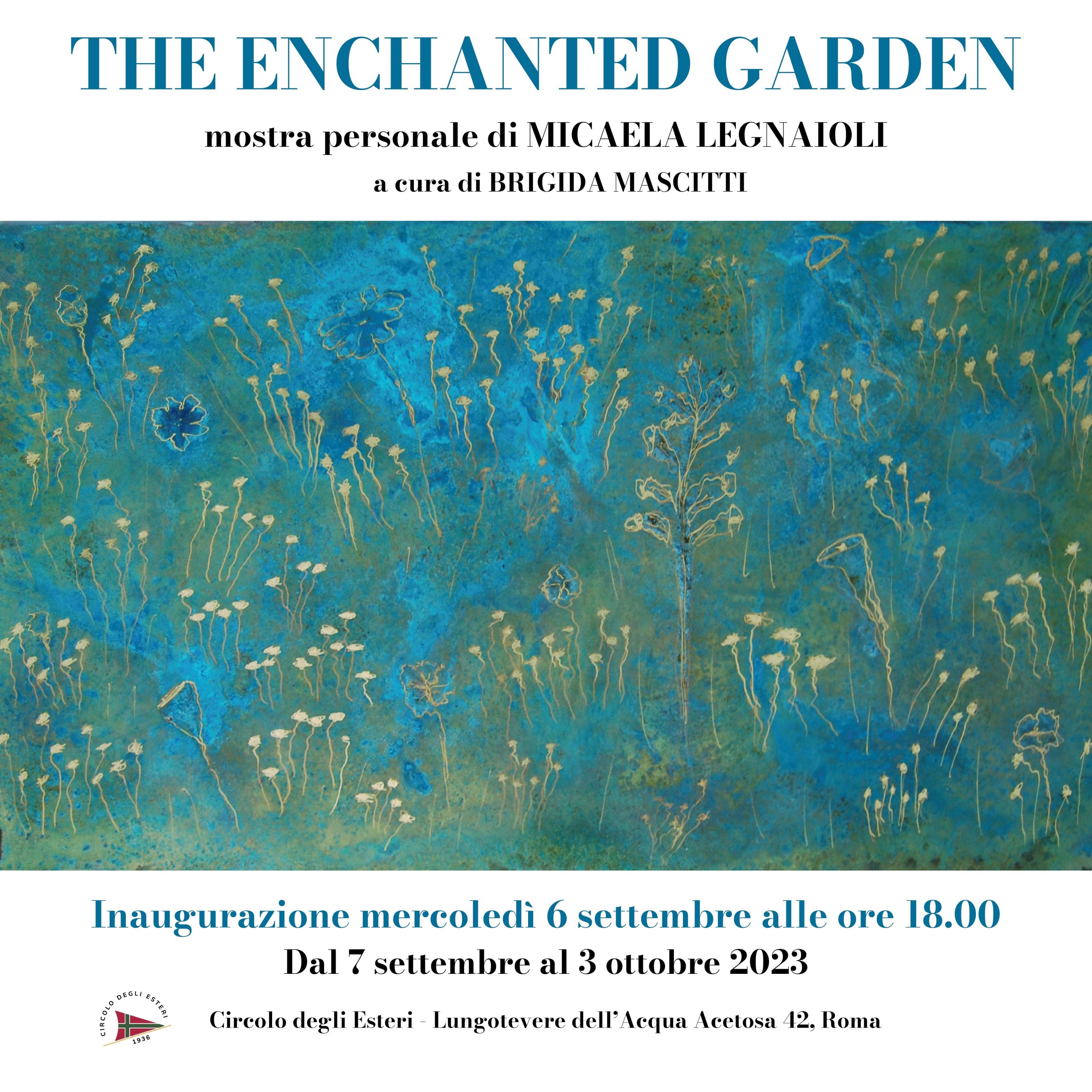 Invito mostra THE ENCHANTED GARDEN-01 (2)