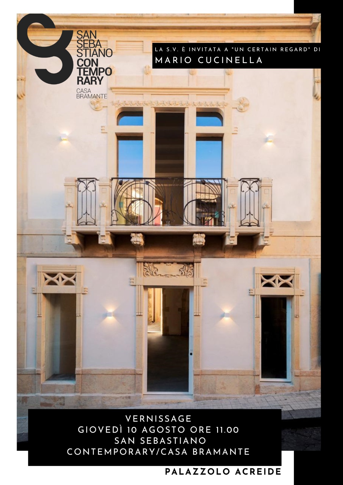 Invito vernissage Cucinella