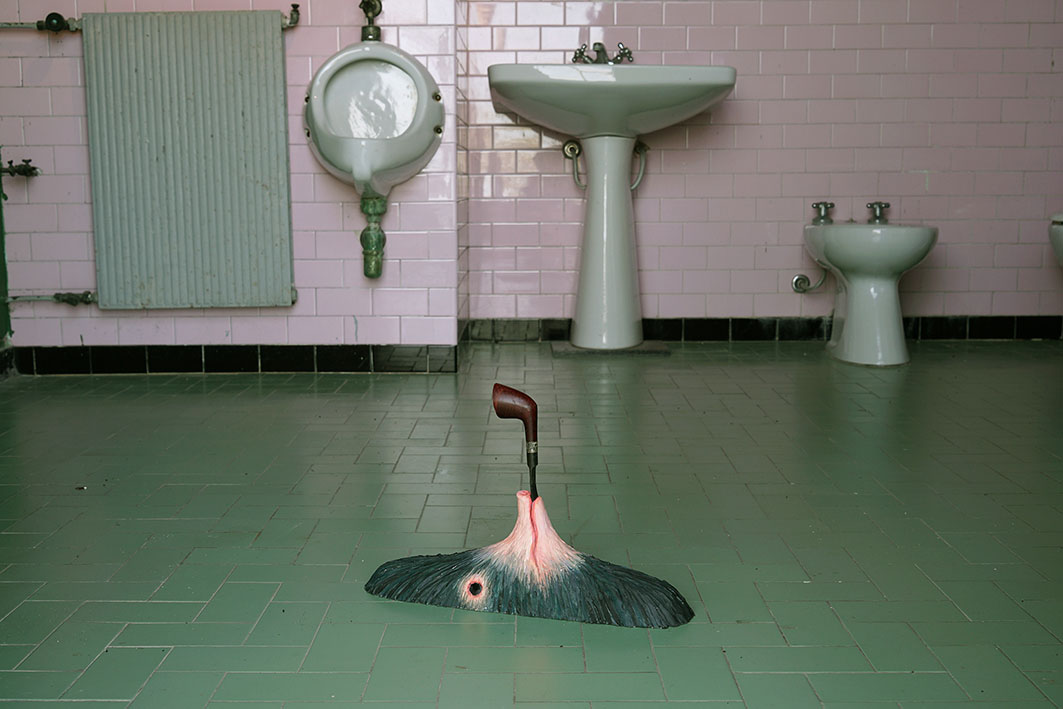 Karin Andersen, U_Muldvarp, Sculpture, 2021, @ Casa Museo Jorn, Courtesy of Traffic Gallery