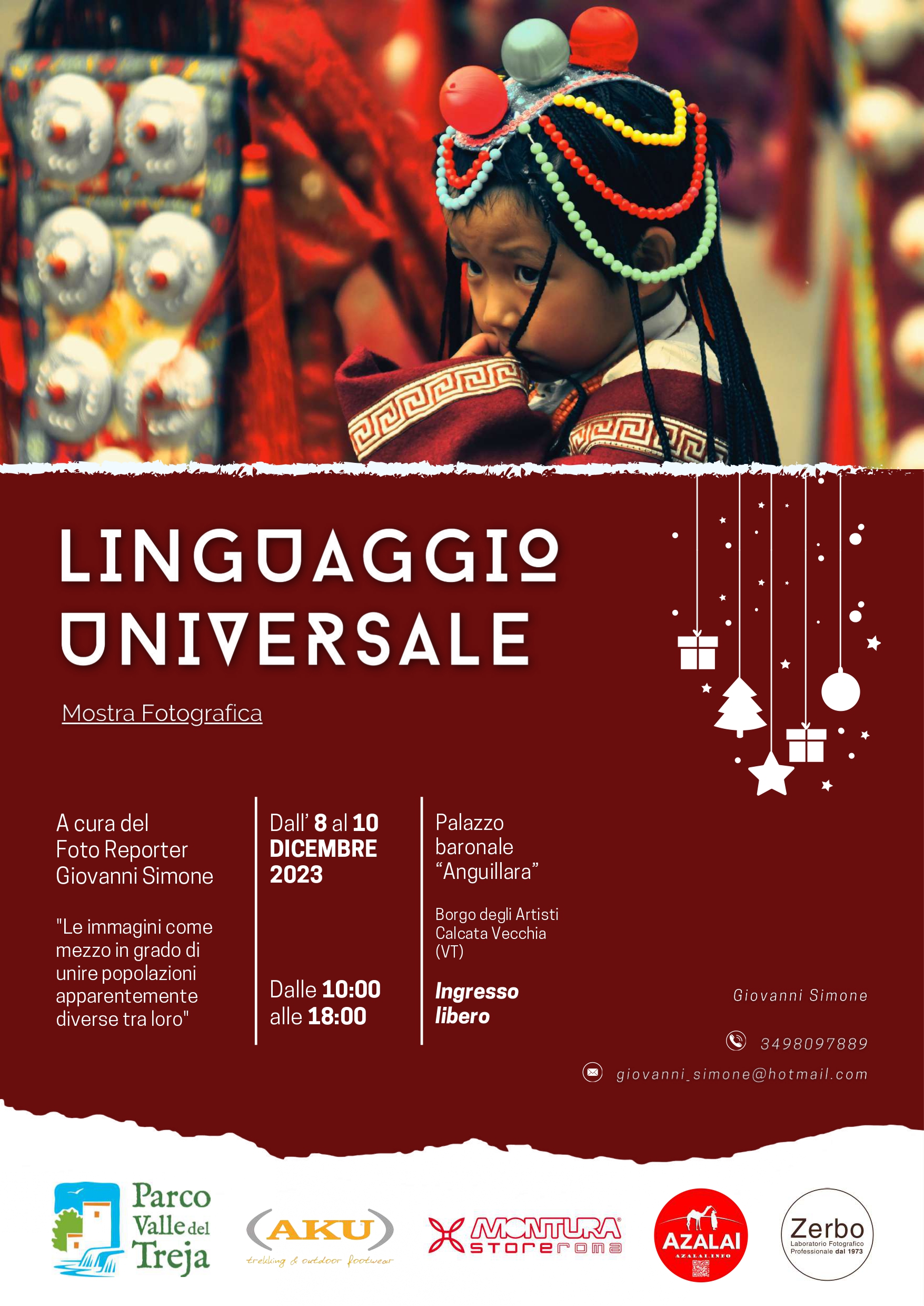 Linguaggio Universale Giovanni Simone Calcata dicembre 2023_Locandina_page-0001