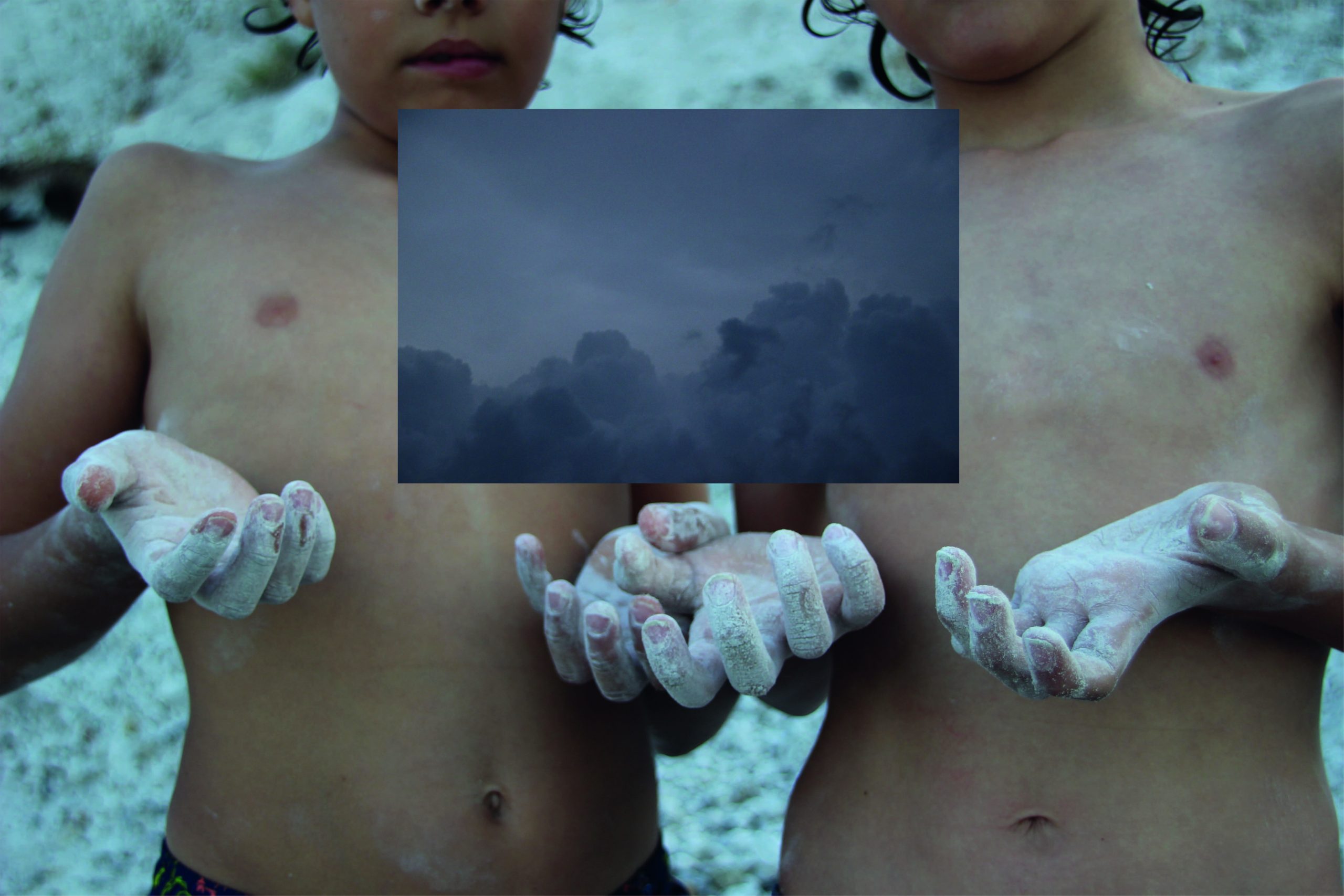 Lipari's dream, notes for a film, 45x30 cm