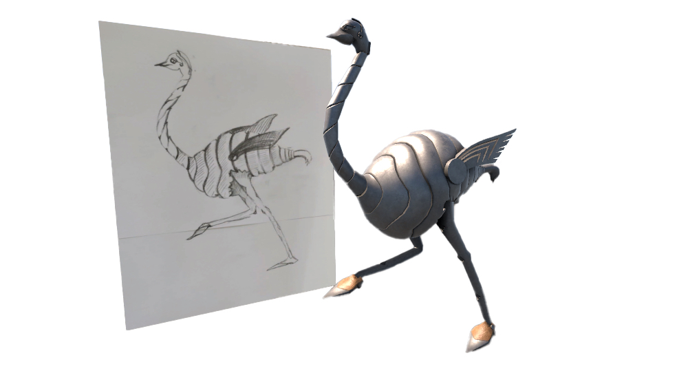 Lo Struzzo e la Farfalla - Driant Zeneli VR Video - prod.Waiting_room_residency:Connected_Reality