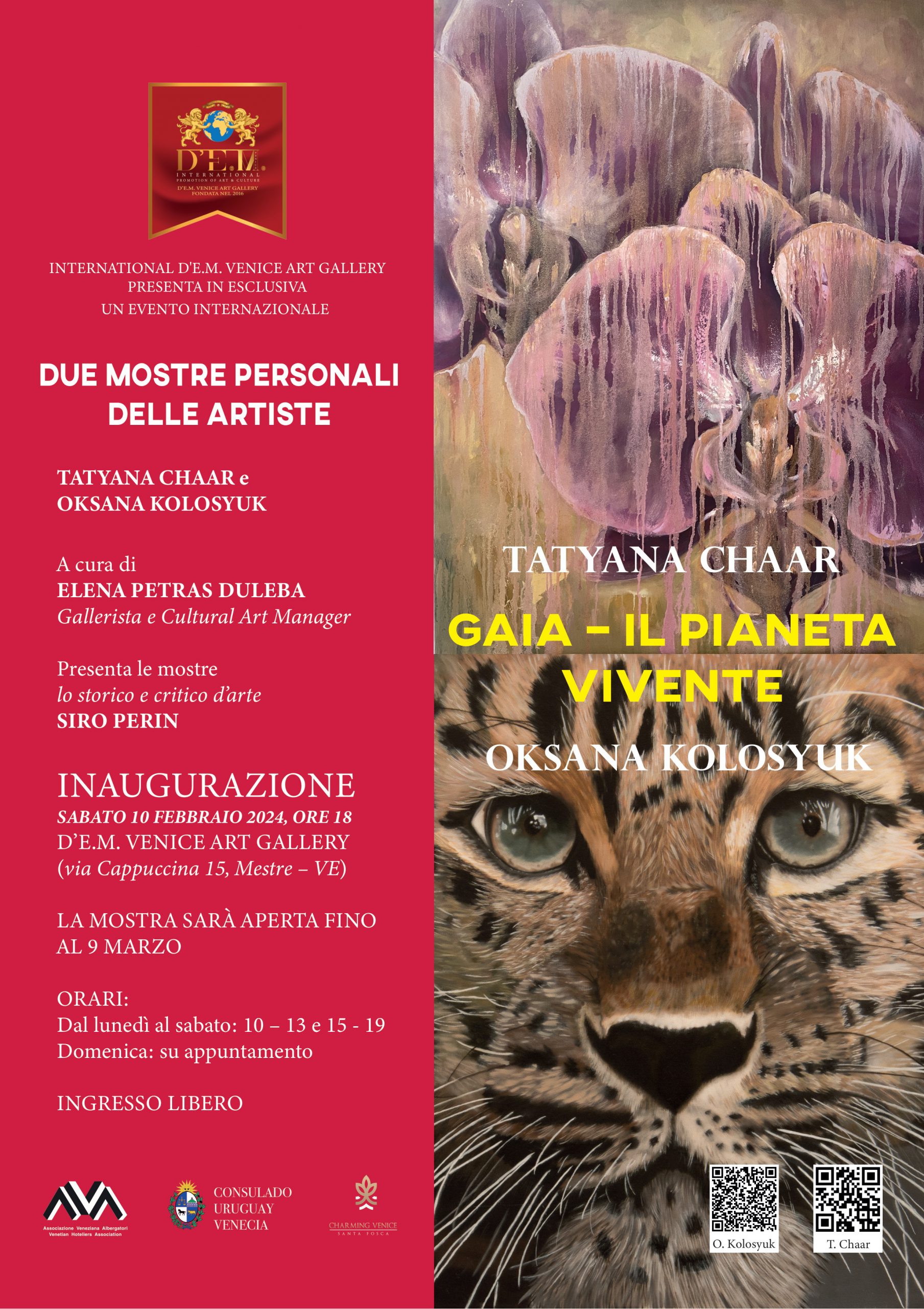 Locandina Chaar + Kolosyuk Mostra 10 febbraio 2024-1