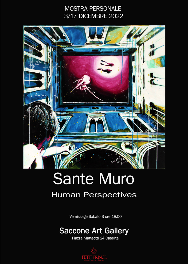 Locandina Human Perspectives - Sante Muro