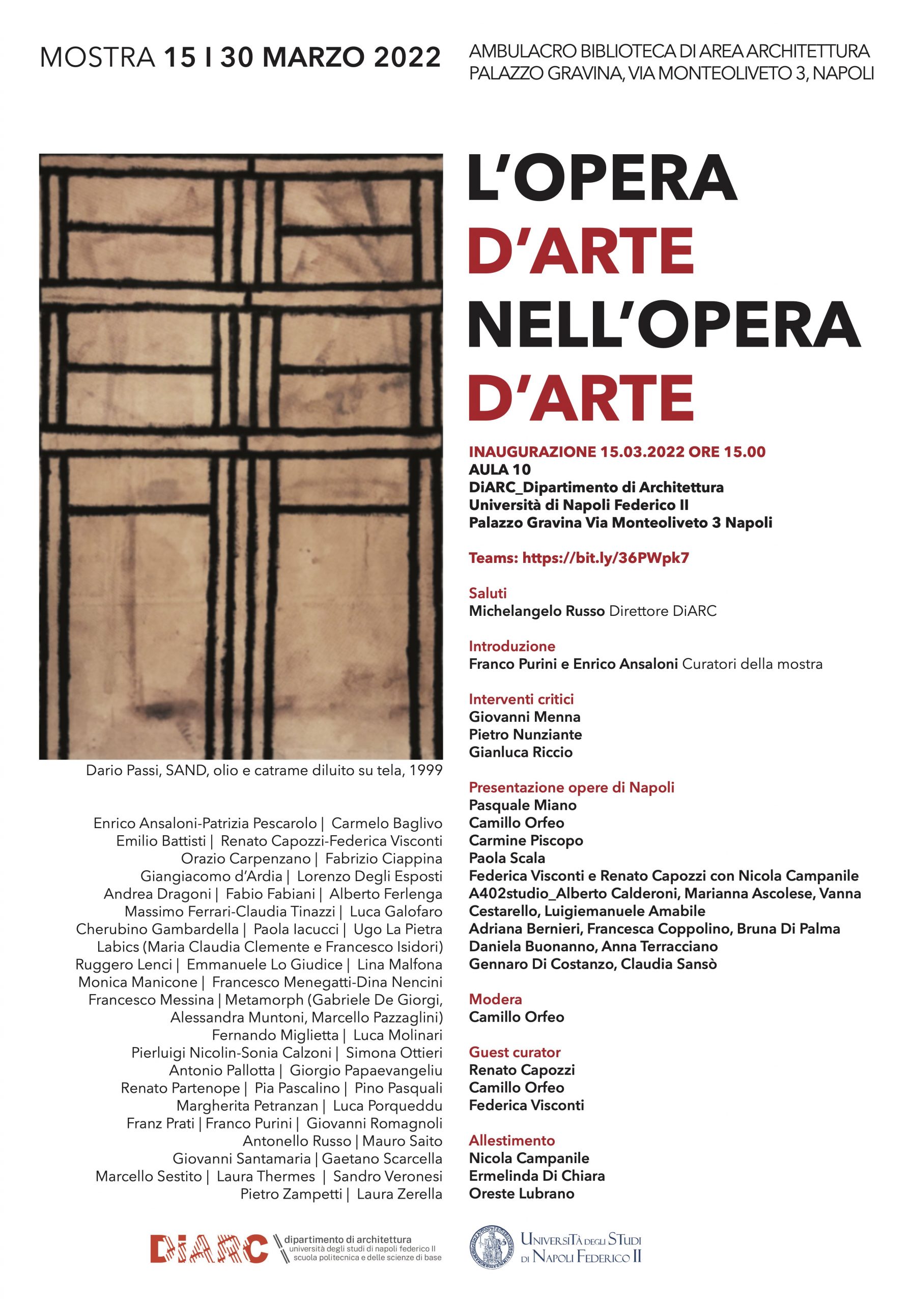 Locandina Opera d'arte
