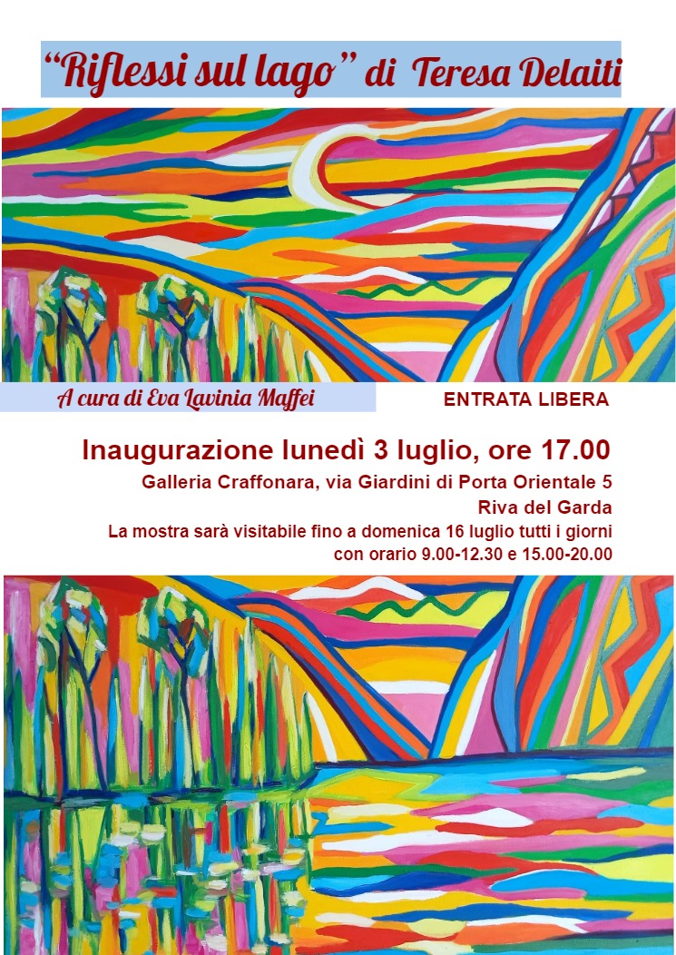 Locandina -Teresa Delaiti - Riflessi sul lago1