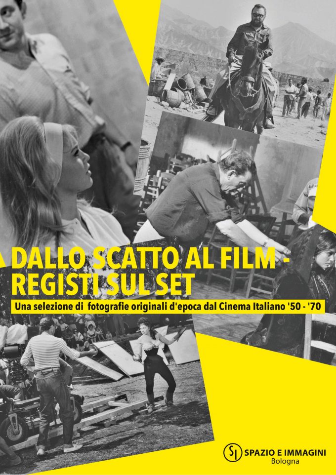 Locandina invito DALLO SCATTO AL FILM - REGISTI SUL SET