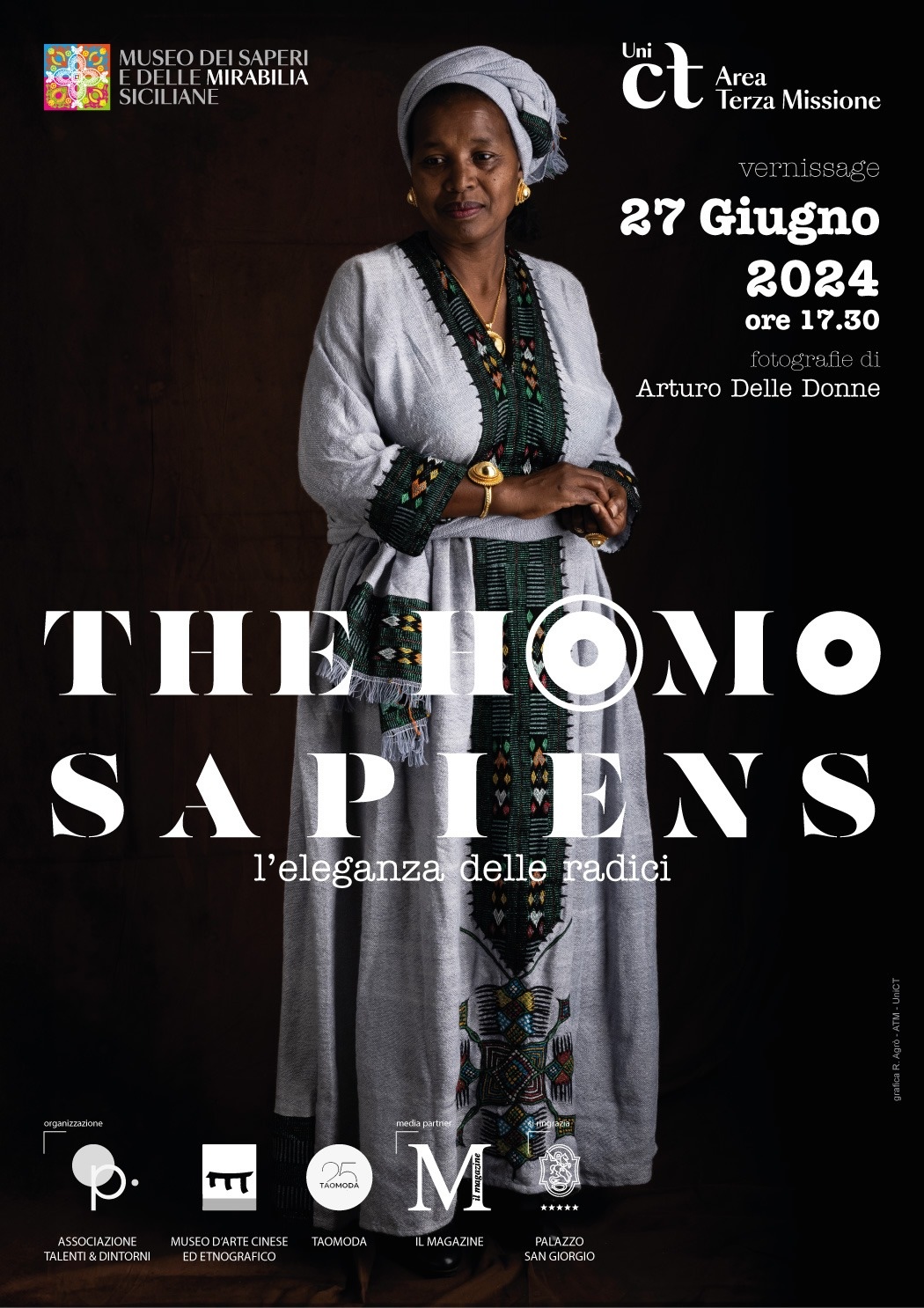 Locandina mostra The Homo Sapiens