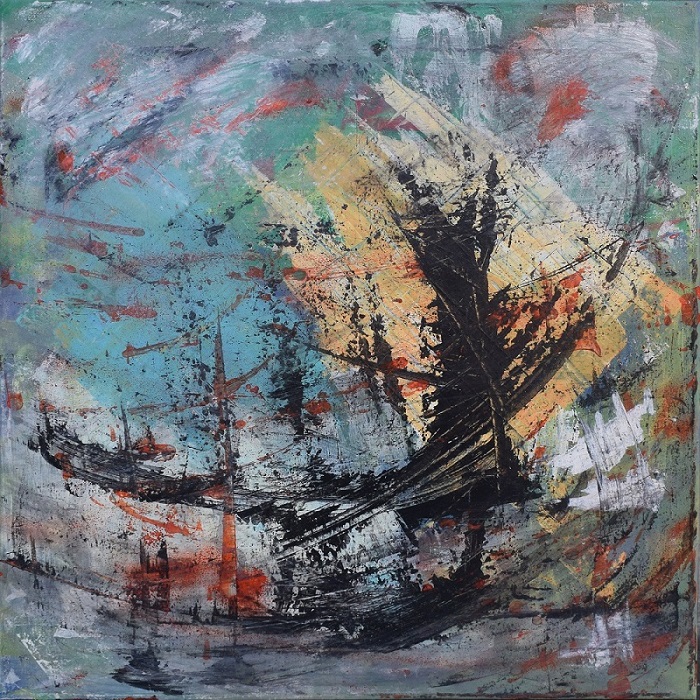 M. D'ANDREA VILLAGGIO DELL'ANIMA 50X50