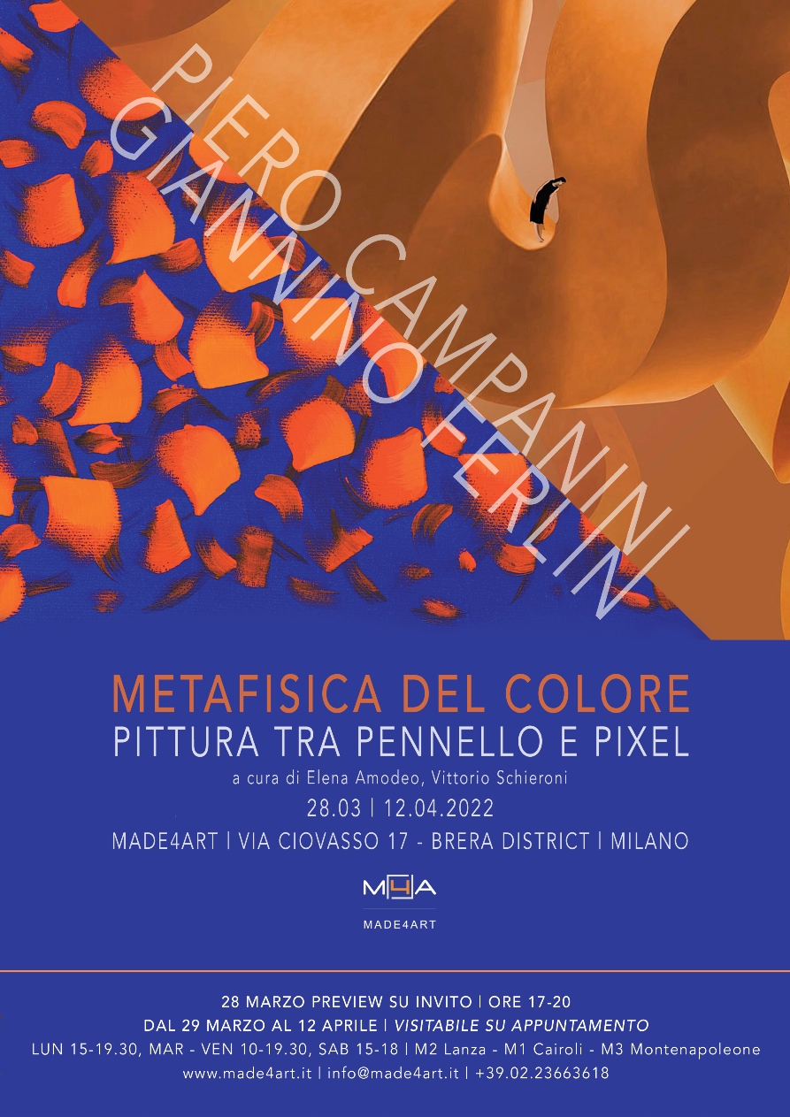 MADE4ART - Invito Piero Campanini - Giannino Ferlin. Metafisica del colore