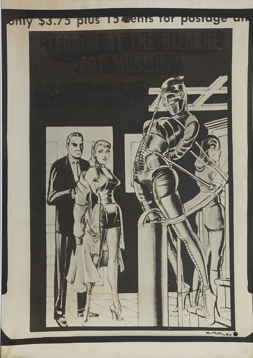 Mimmo Rotella 1968, Terror, mec art, cm 116x81