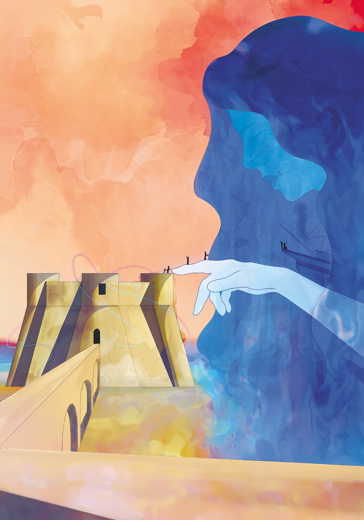 Manifesto del Festival del Mare - © Fabio Lupo