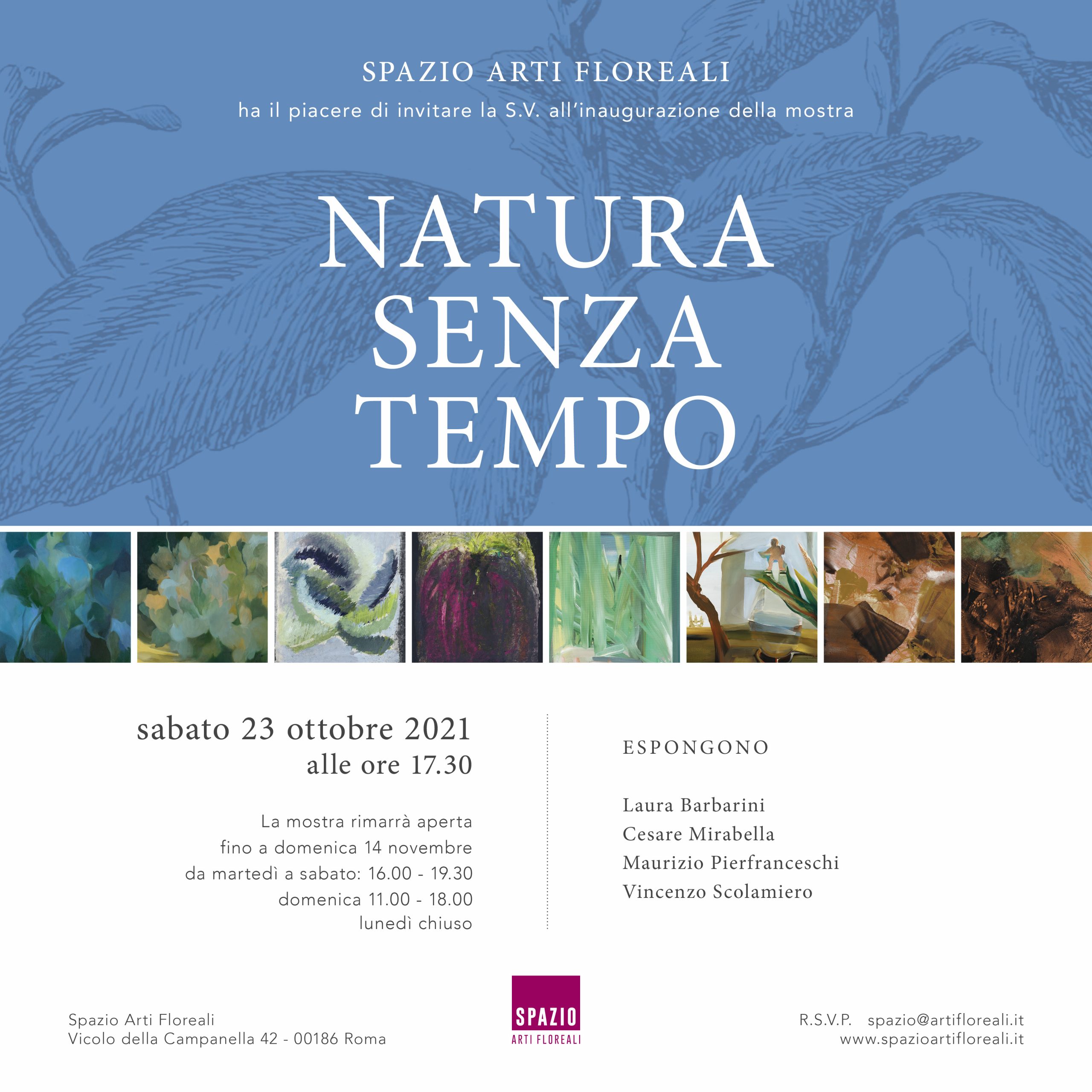Natura senza Tempo - Invito Web