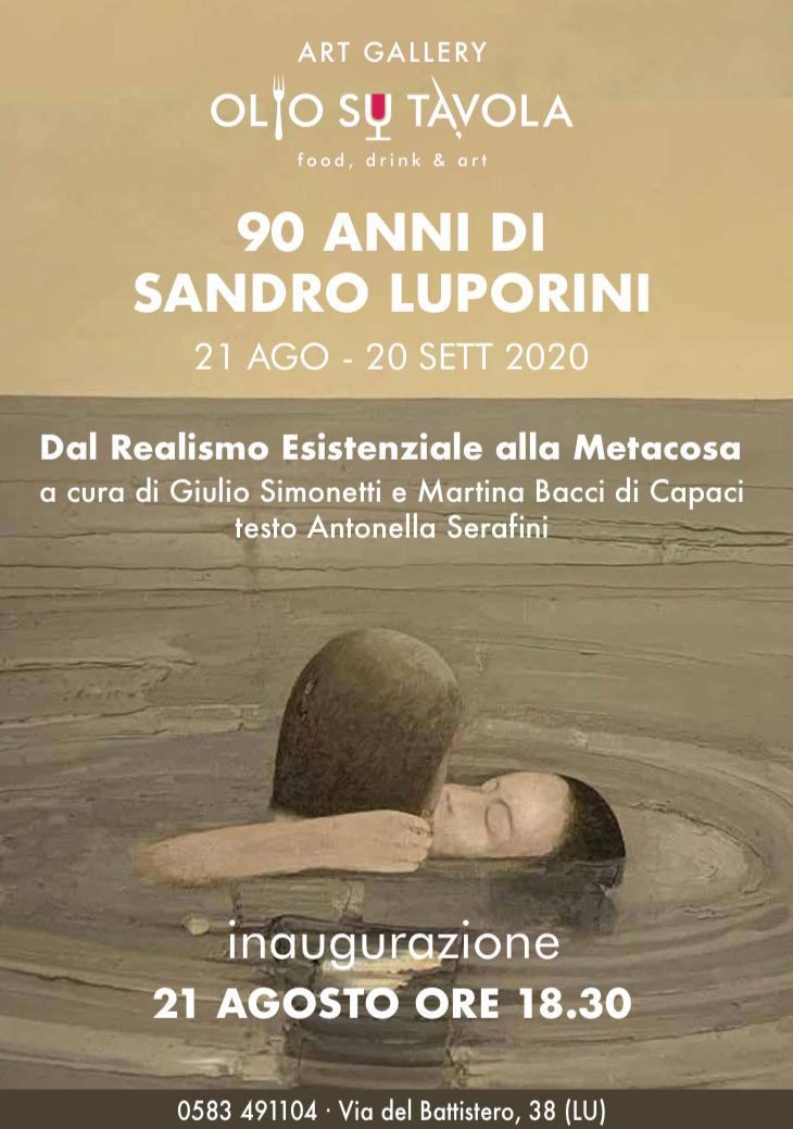 OlioSuTavola Lucca - 90 anni di Sandro Luporini 21AGO2020