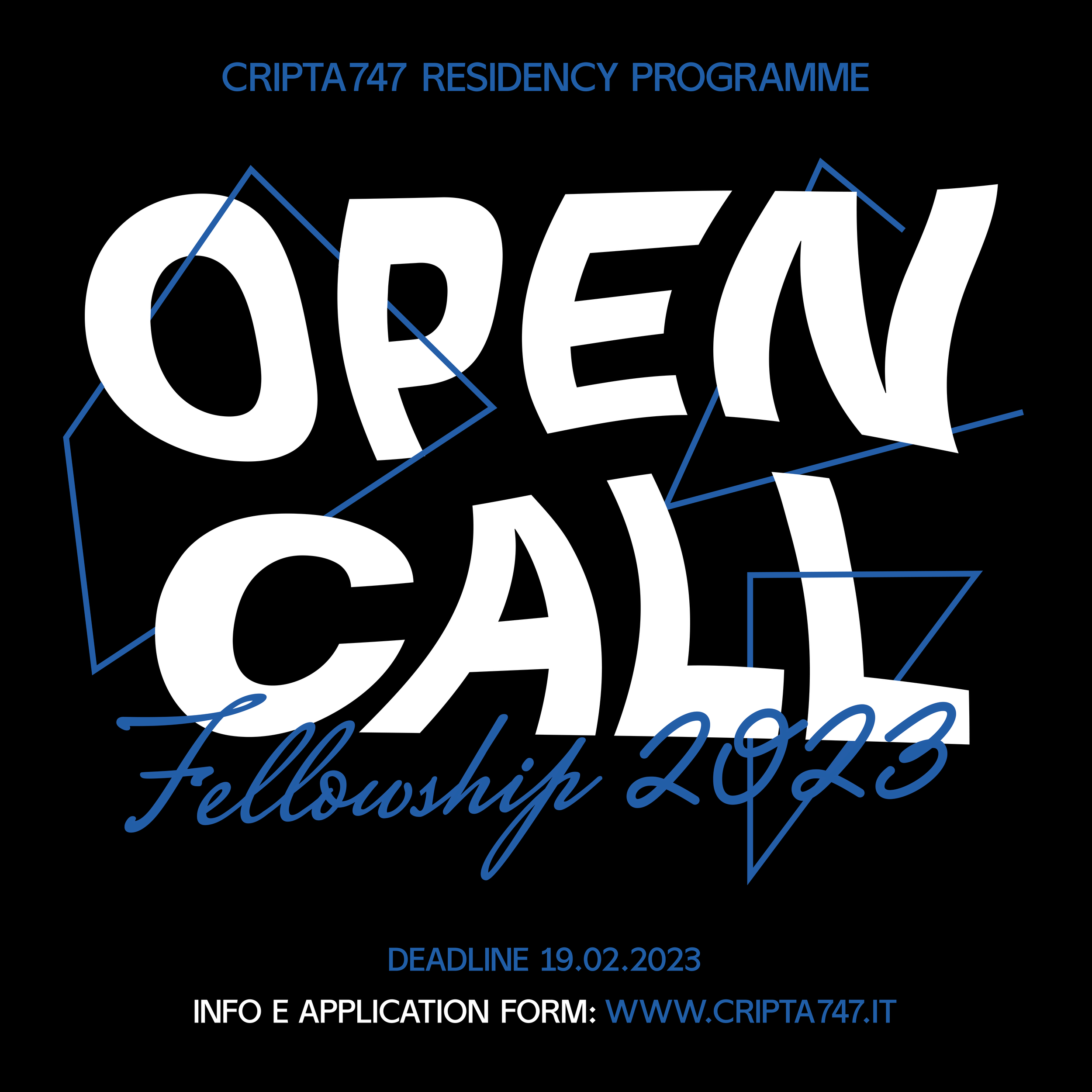 Open Call Cripta747 Residency Programme 2023-1