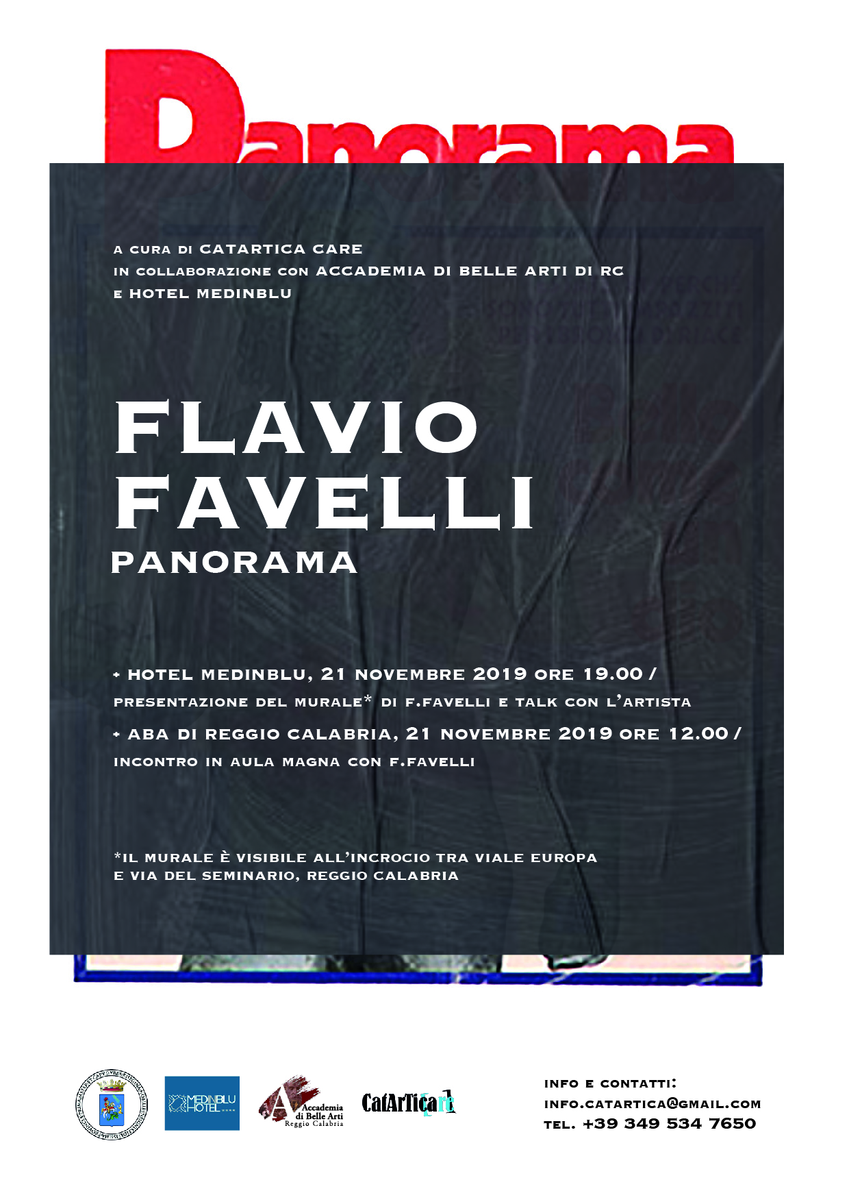 'PANORAMA' - FLAVIO FAVELLI _ locandina web