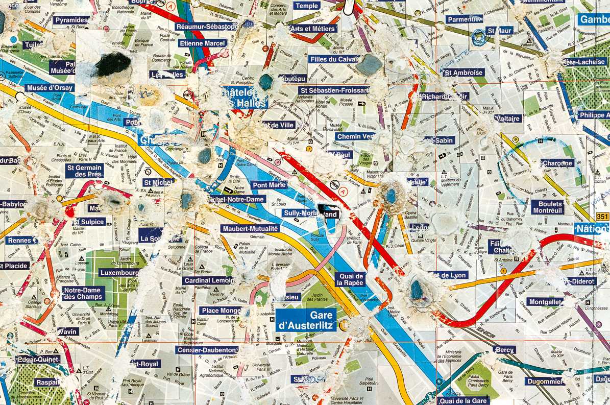 PDBello_Ladisparition_1995_Collage di350colorprintvintage_300x350 cm (dettaglio)