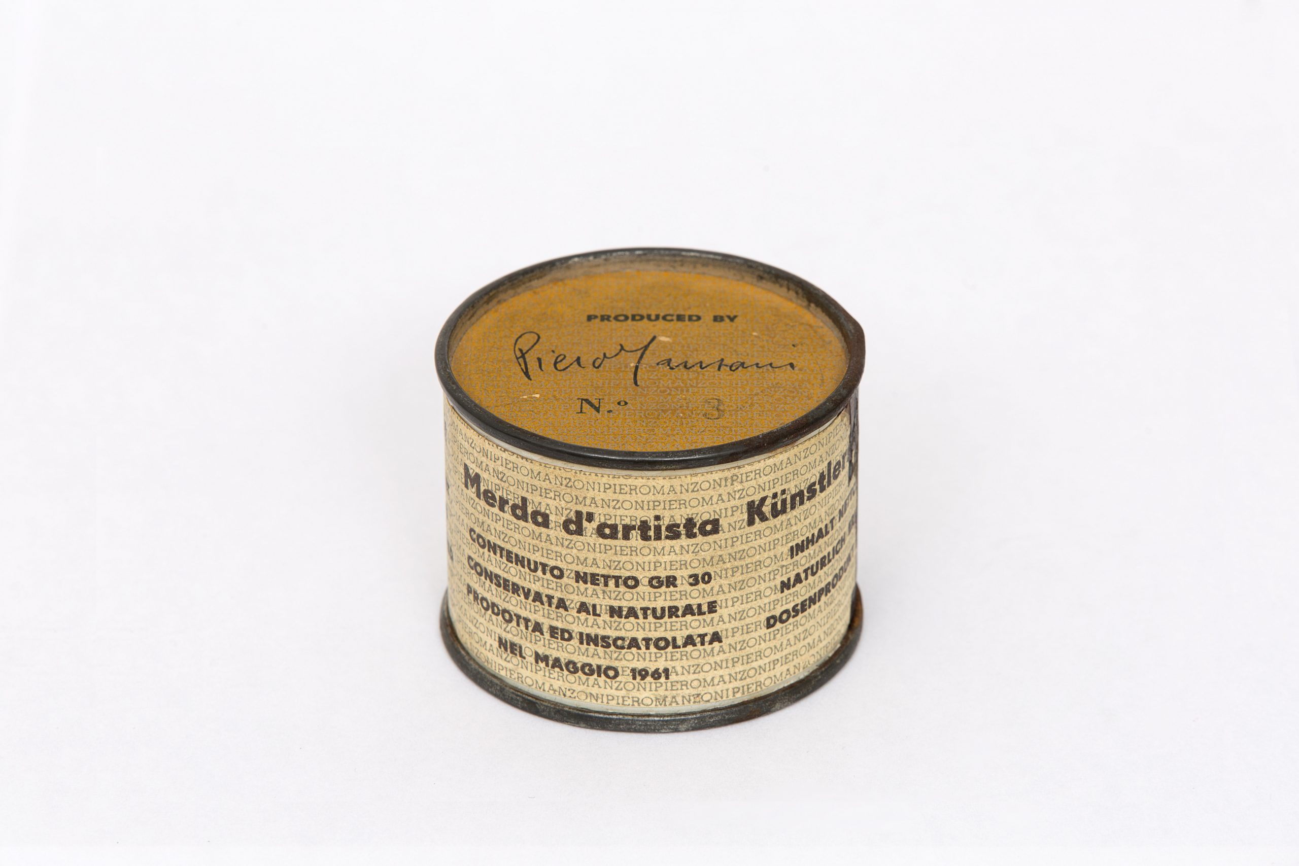 Piero Manzoni-Merda d'artista n-¦63