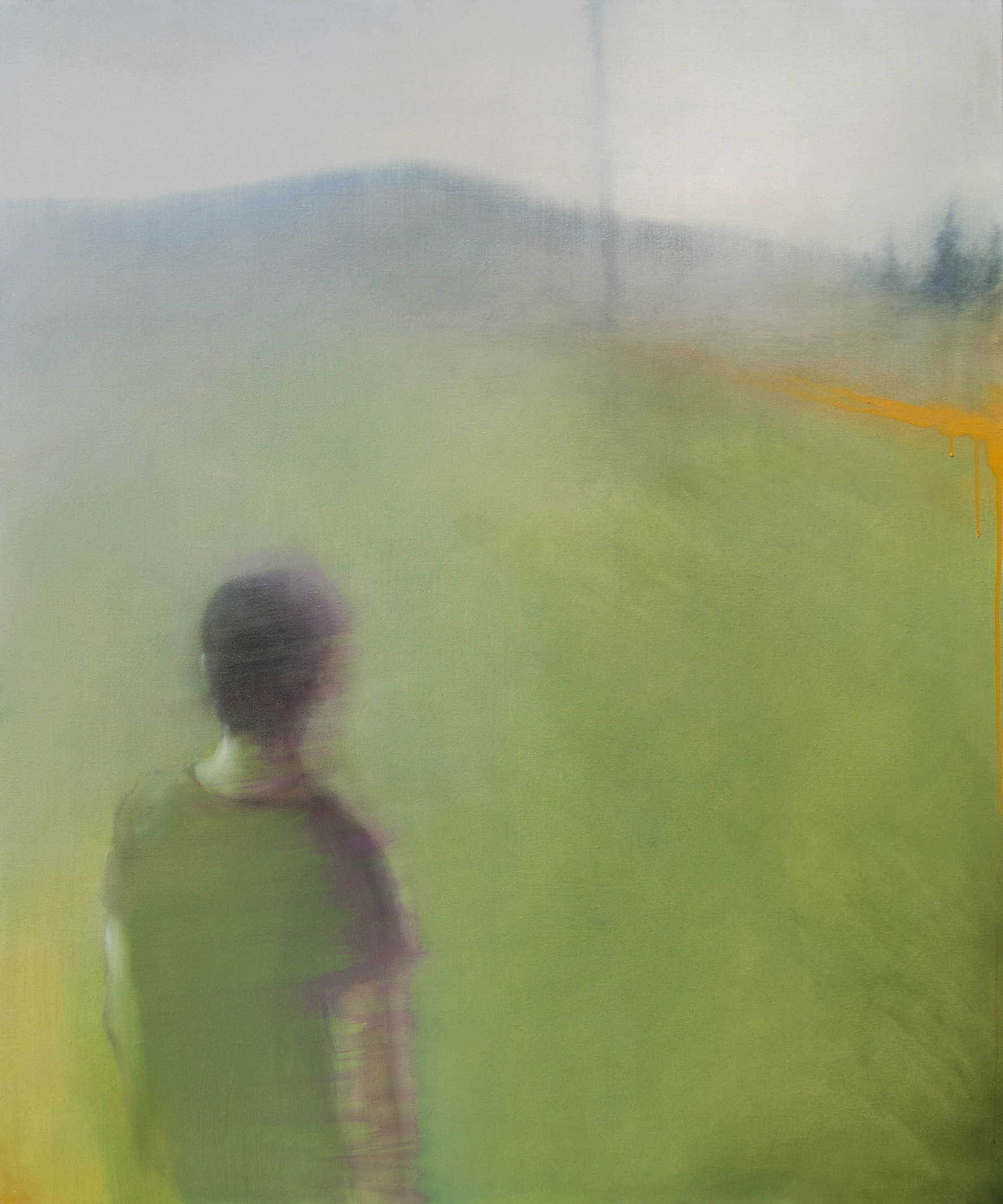 Samantha Torrisi_Se ogni giorno fossi lieve_2022_olio su tela_120x100 cm