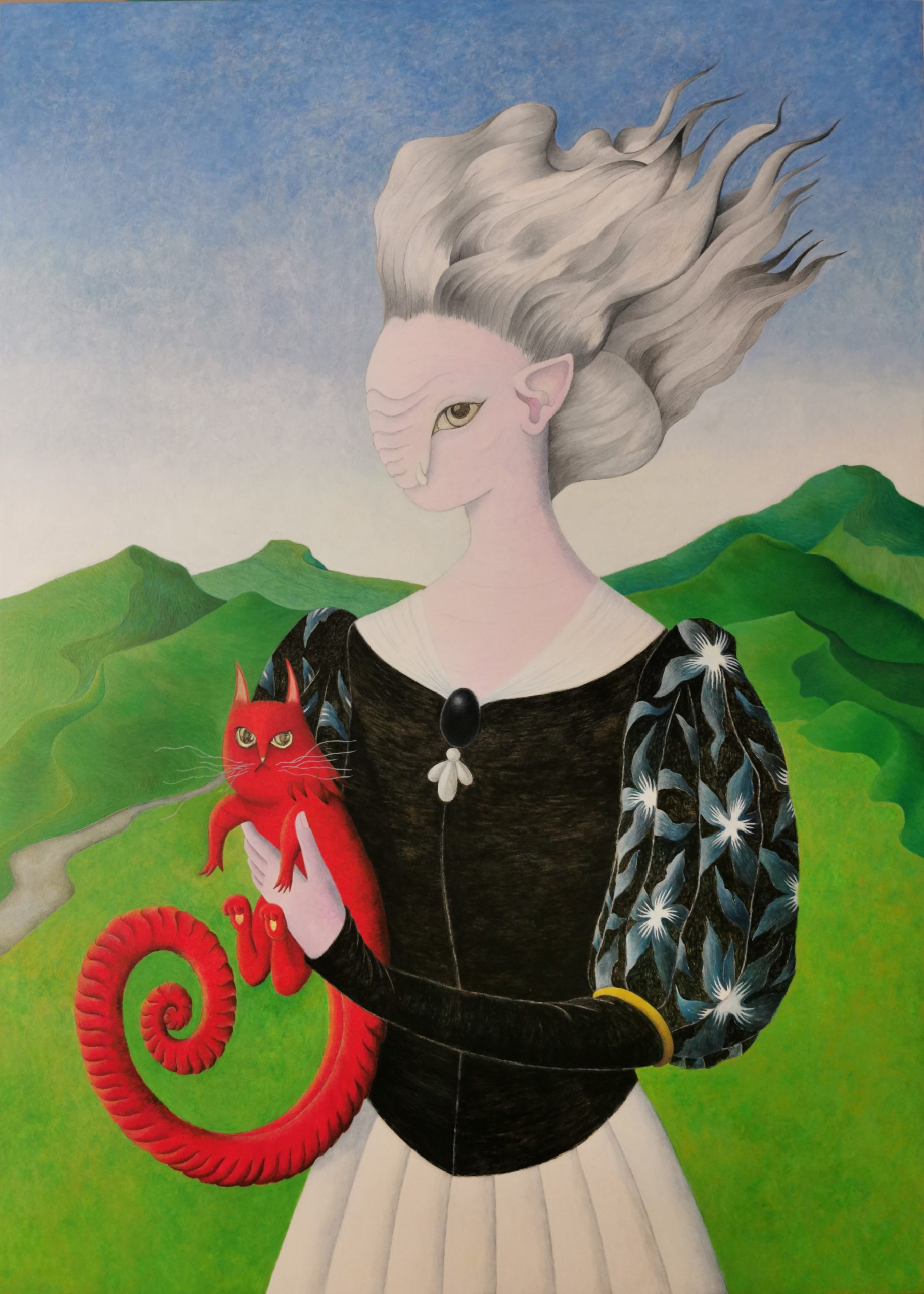 Simona Ruggeri - Dama con Shrimpcat