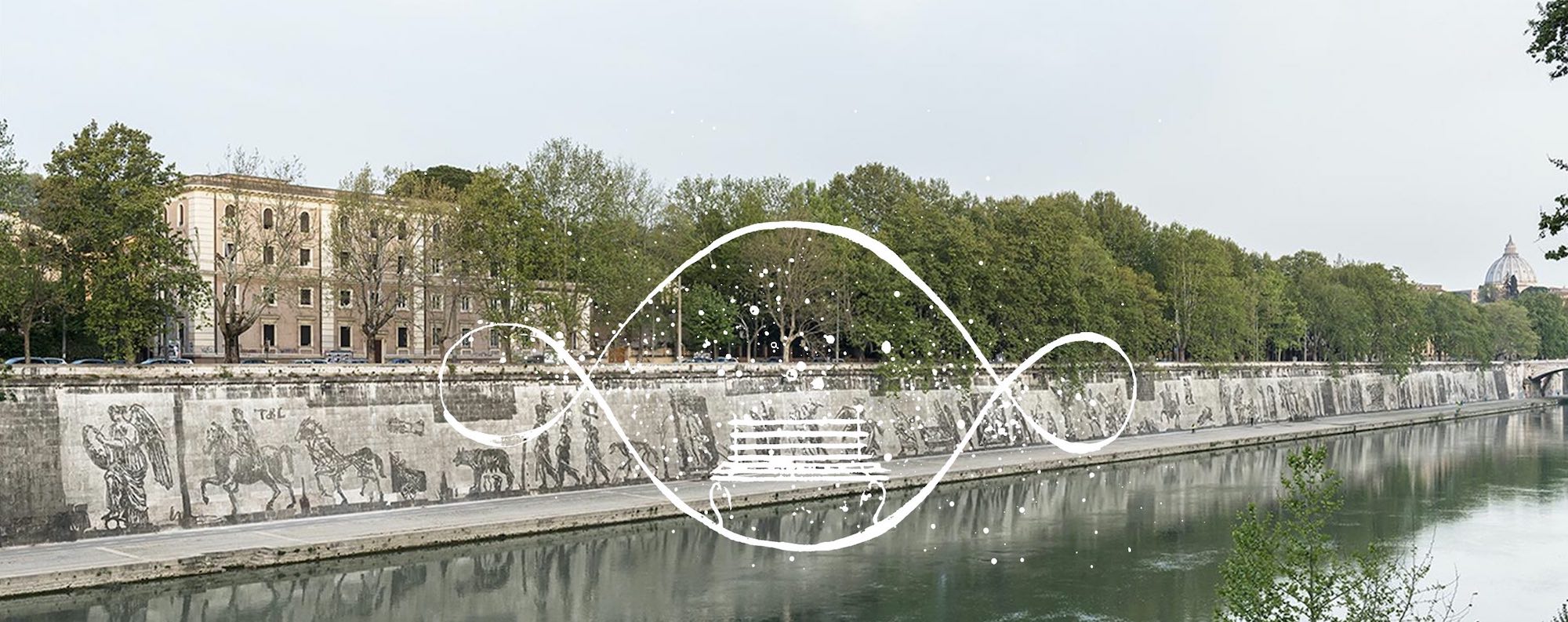 Terzo Paradiso a Piazza Tevere