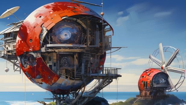 The Wind Reaper, Rodolfo Canete, Digital illustration, 2023, 618x350