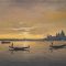 Tramonto veneziano, 2021 - olio su tela - cm 35x45