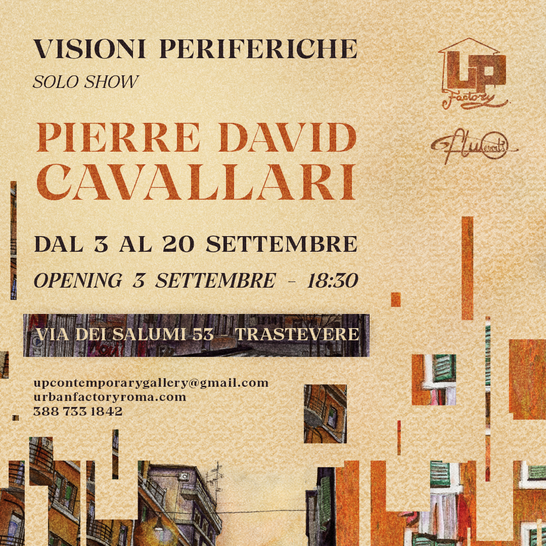 UP - Pierre David Cavallari trastevere- Post IG e FB