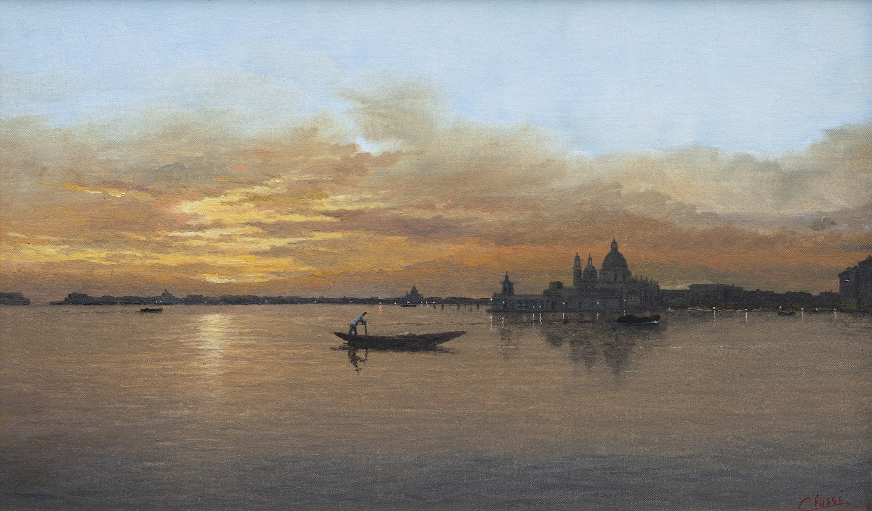 Venezia, 2017 - olio su tela - cm 30x50