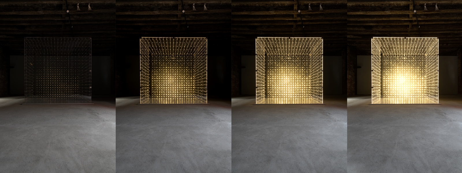 Vittorio Corsini, Esercizio 2, 2023, variazione luminosa. ph. Silvio Salvador