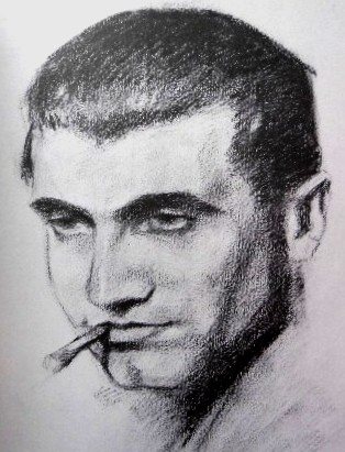 autoritratto di Carlo d'Aloisio da Vasto